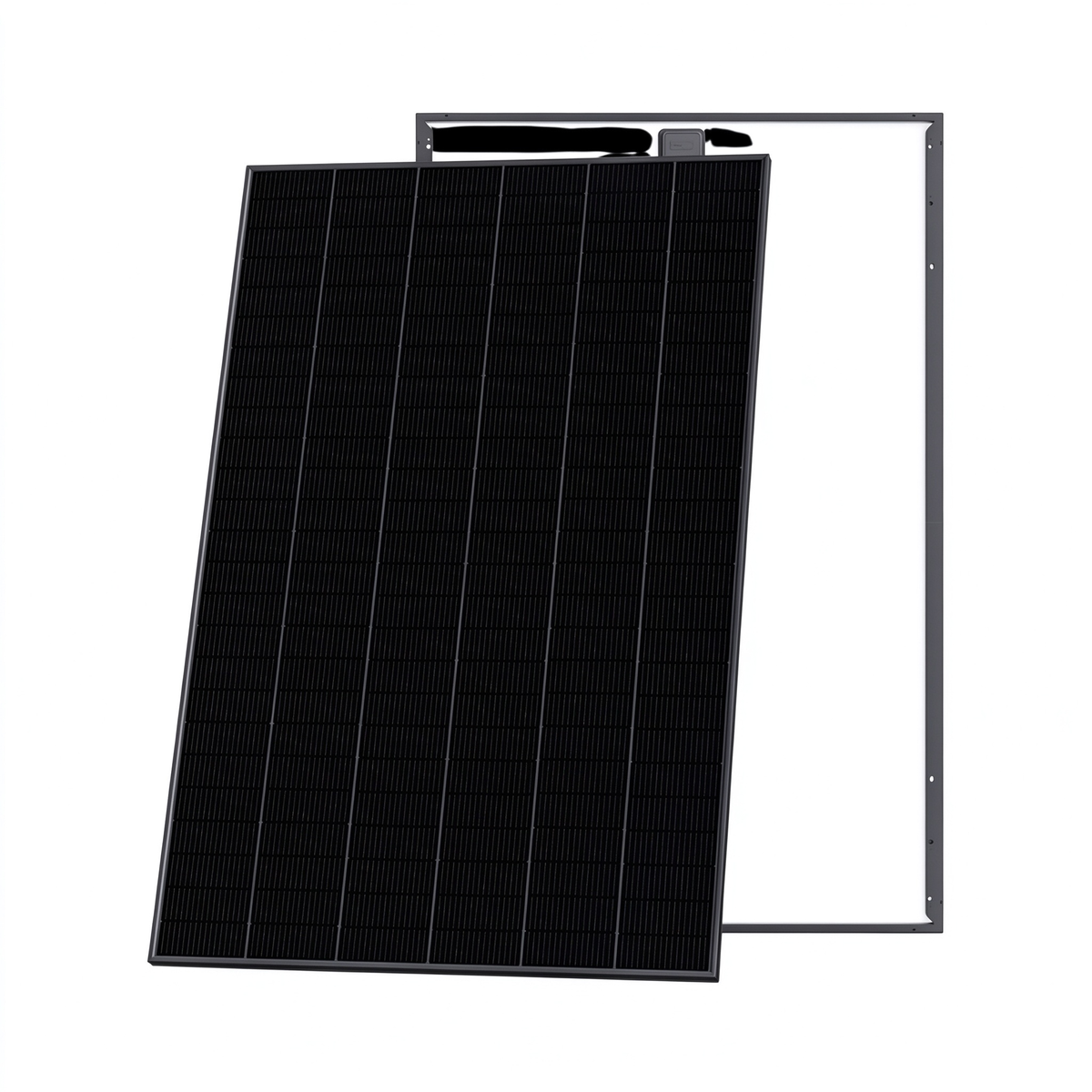 Trina Vertex S+ G3 N-Type Dual Glass 475W - Triple-Cut 1500V All Black Solar Panel