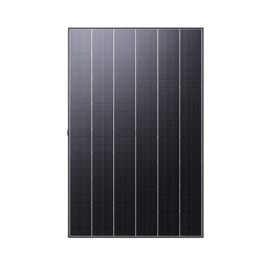 Trina Vertex S+ G3 N-Type Dual Glass 480W - Triple-Cut 1500V Black Frame Solar Panel