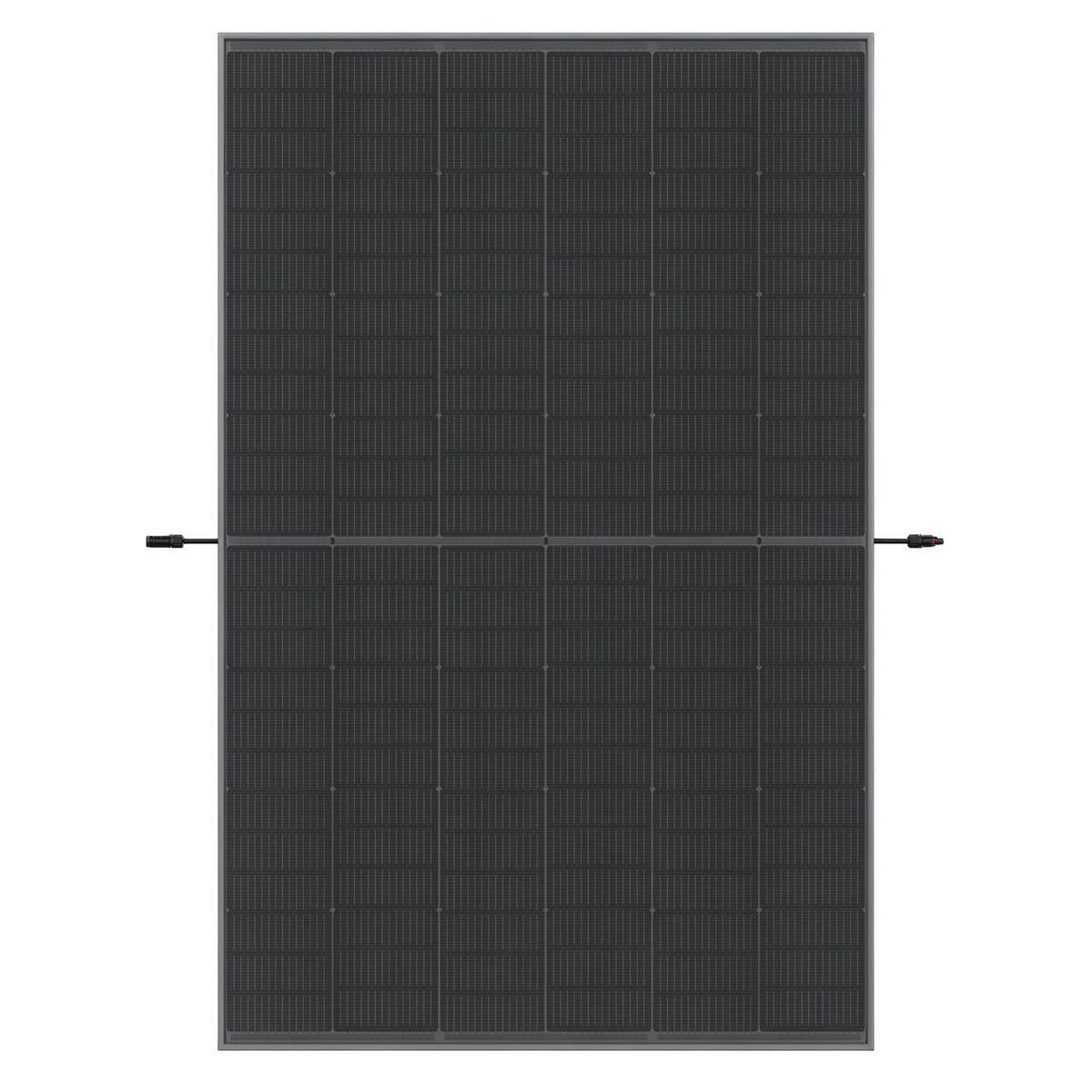 Trina Vertex S+ N-Type Dual Glass 460W - Triple-Cut 1500V All Black Solar Panel