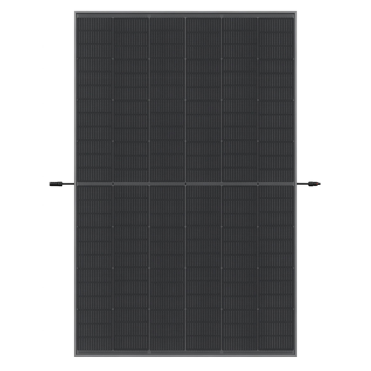 Trina Vertex S+ N-Type Dual Glass 460W - Triple-Cut 1500V All Black Solar Panel