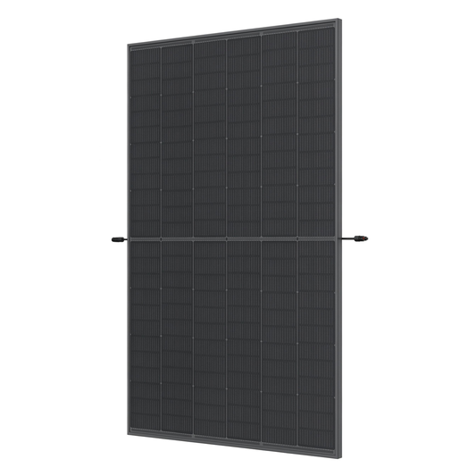 Trina Vertex S+ N-Type Dual Glass 460W - Triple-Cut 1500V All Black Solar Panel