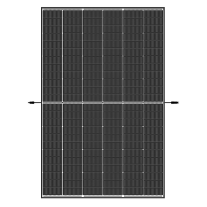 Trina Vertex S+ N-Type Dual Glass 470W - Triple-Cut 1500V Black Frame Solar Panel