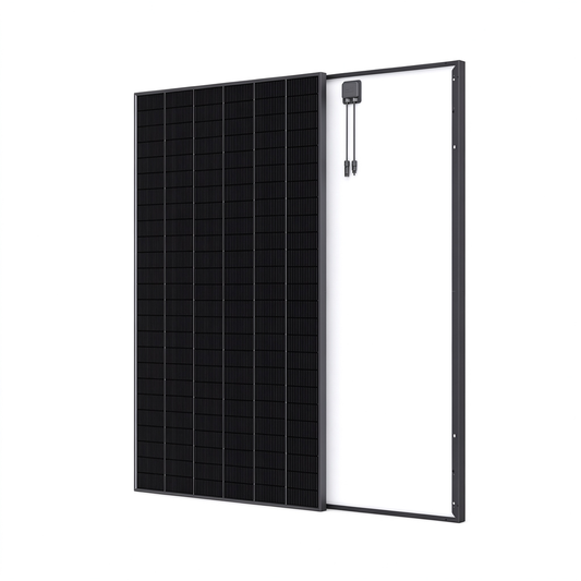 Trina Vertex S+ G3 N-Type Dual Glass 470W - Triple-Cut 1500V All Black Solar Panel