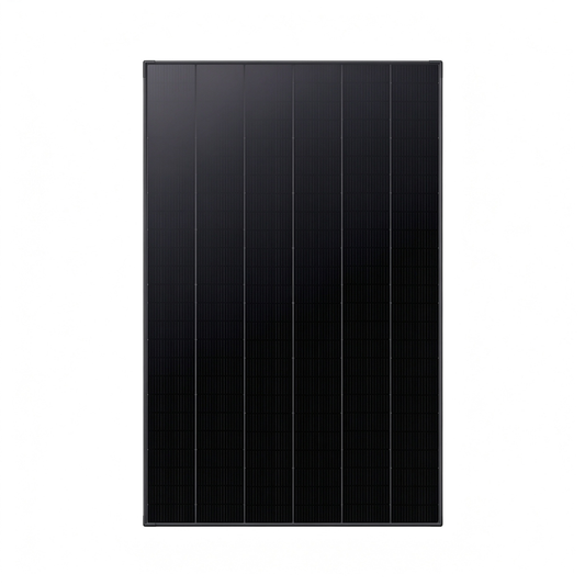 Trina Vertex S+ G3 N-Type Dual Glass 470W - Triple-Cut 1500V All Black Solar Panel