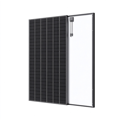 Trina Vertex S+ G3 N-Type Dual Glass 480W - Triple-Cut 1500V Black Frame Solar Panel