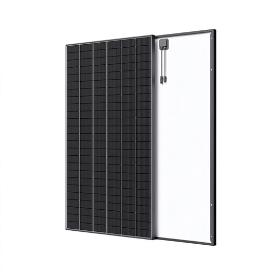 Trina Vertex S+ G3 N-Type Dual Glass 480W - Triple-Cut 1500V Black Frame Solar Panel