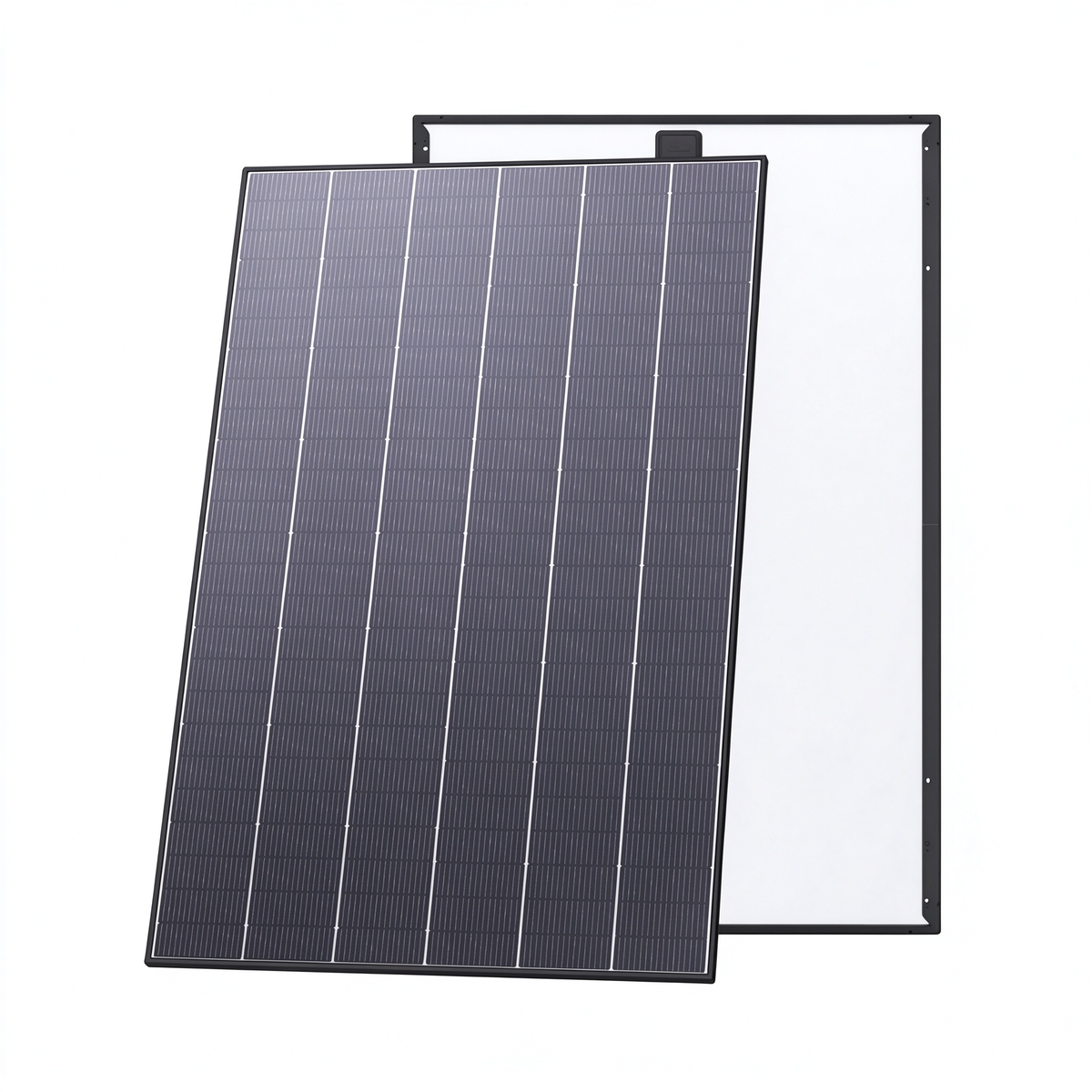 Trina Vertex S+ G3 N-Type Dual Glass 480W - Triple-Cut 1500V Black Frame Solar Panel