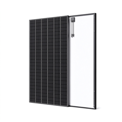 Trina Vertex S+ G3 N-Type Dual Glass 485W - Triple-Cut 1500V Black Frame Solar Panel