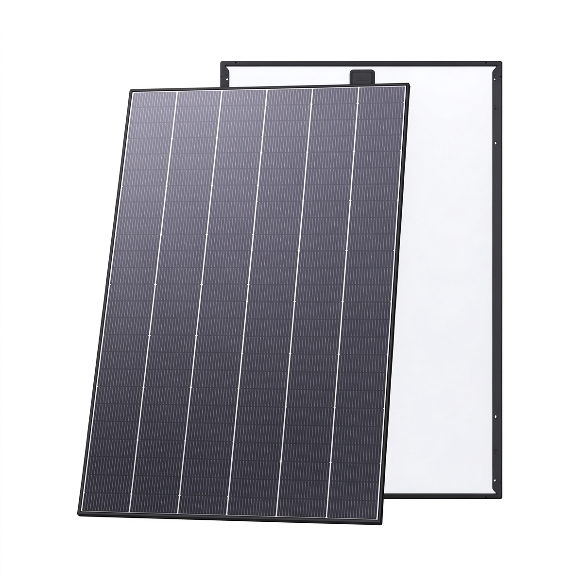 Trina Vertex S+ G3 N-Type Dual Glass 485W - Triple-Cut 1500V Black Frame Solar Panel